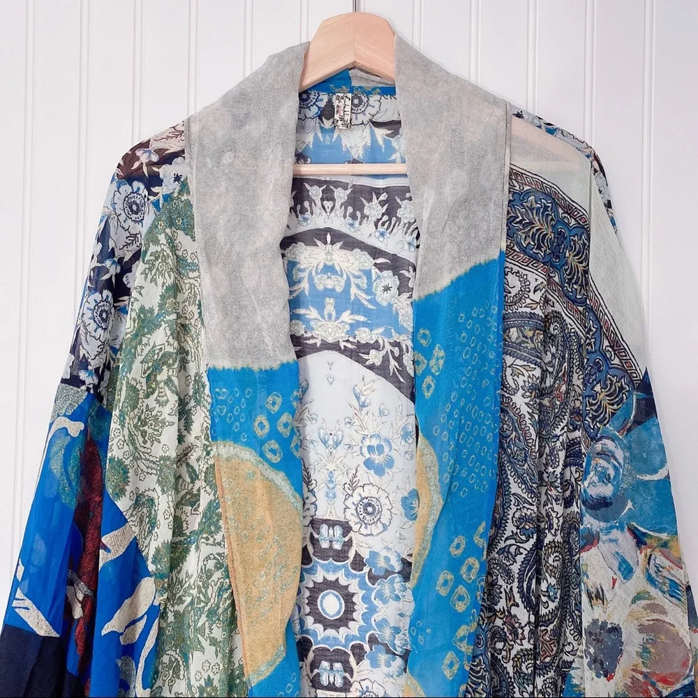 Free People Multicolor Bohemian Kimono - Picture 12 of 15